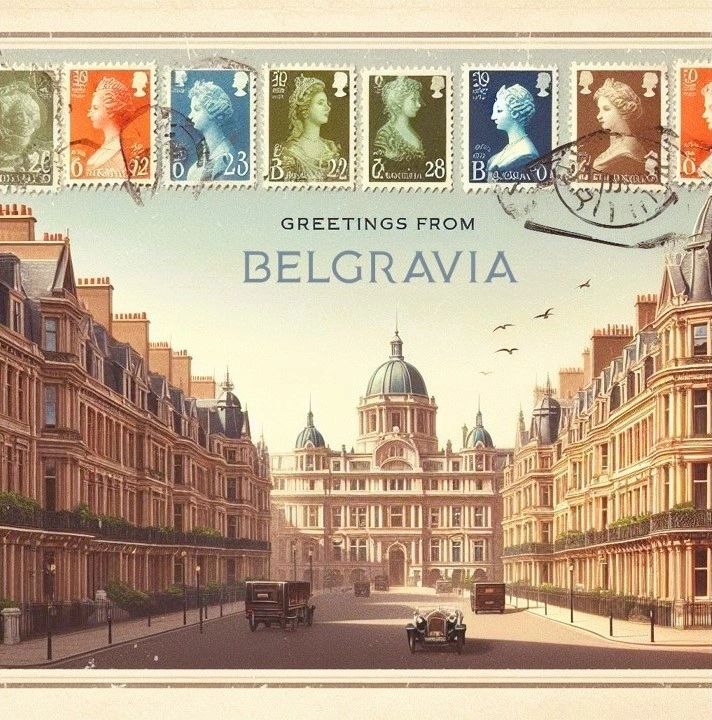 belgravia hotel booking concierge postcard send now
