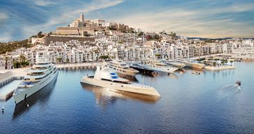 Ibiza Magna Mediterranean belgravia first class concierge marina billionaire booking hotel spain art