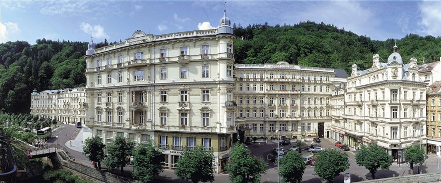 Karlovy Vary, historic halls, James Bond legacy, Czechia