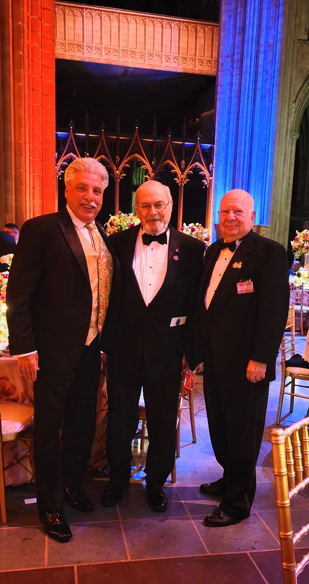 Saturday October 18, 2025 GL Day of Thanksgiving Gala at the National Cathedral. SG-BF #45 members a