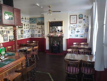 Picture of the interior of a pub