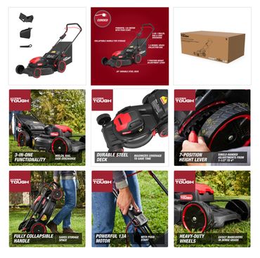 Amazon A+ Above-The-Fold modules for HyperTough tools.