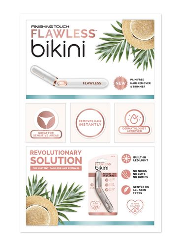 Amazon+ Below-The-Fold images for Flawless - a hair removal product.