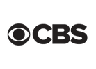 CBS logo with the iconic eye symbol in black.