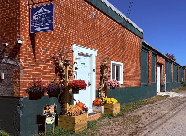 Lakes Region Custom Detailing, located @ 206 Fair St, Landmark Self Storage in Laconia, NH.