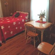 patriotic bedroom / full size bed