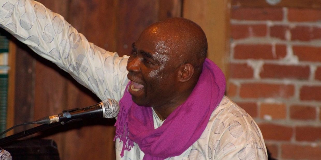 Onye Onyemaechi performs.