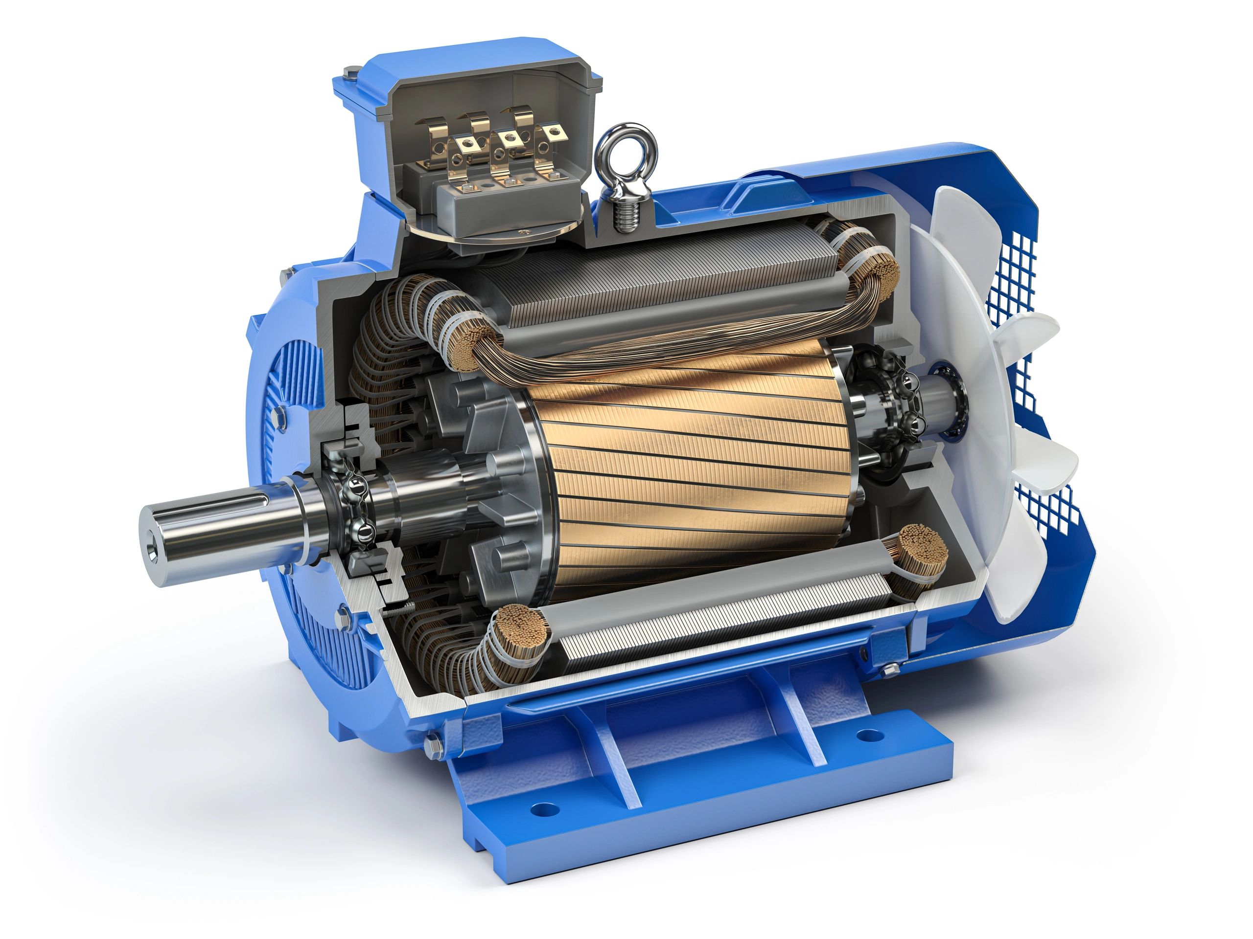 Reparación de motor eléctrico