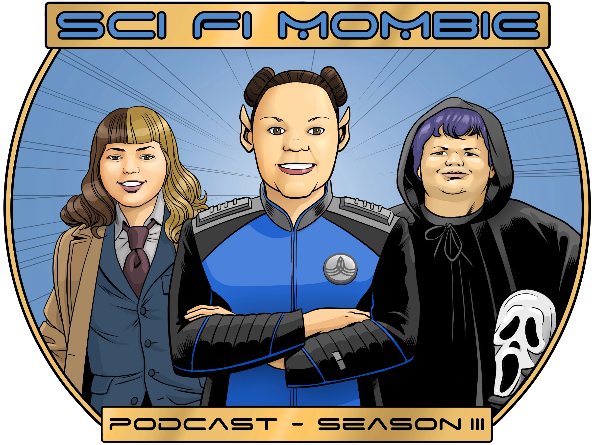 Join April the Sci Fi Mombie, CoHost Vic, & Autumn the Producer on SciFiMombie Podcast!