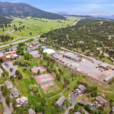 Evergreen Colorado aerial view
commercial real estate
evergreen tennis club
property management