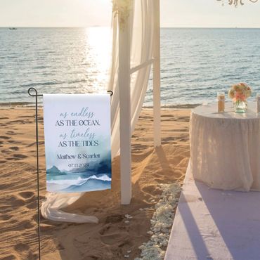 Beachfront Wedding Ceremony Design