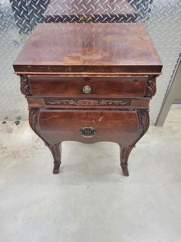 Pre 1920 side table $150