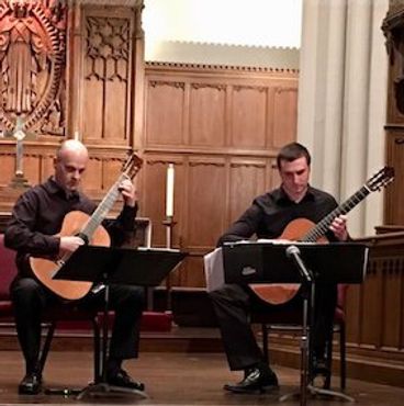 Grand Rapids Guitar Duo Brian Morris and Jon Marshall