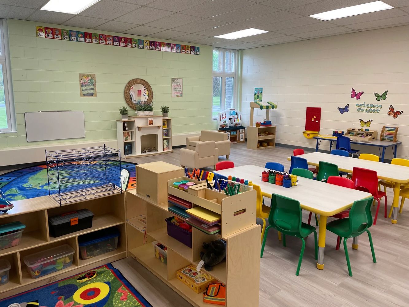 Child care, day care, preschool classroom in Yorktown Heights NY