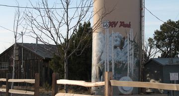 Our water tower and the neighbors old shop