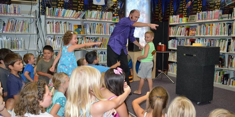 Marty the Magician presents his summer reading magic show