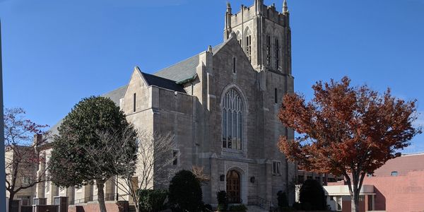 Outside photo of St. James Lutheran Church.