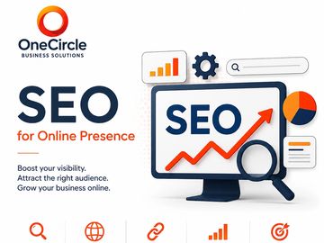 SEO services by OneCircle to boost online presence and business growth.