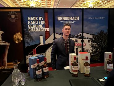 Keegan, one of our Raise The Bar staff running a booth at The 2024 Nth Whiskey Event!