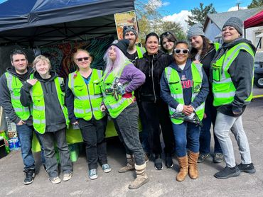 Where's Safety Team with Phoenix Councilwoman Laura Pastor at the Coronado Neighborhood Home Tour