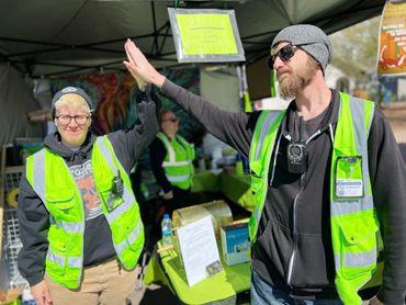 Safety Team members doing good work at the Coronado Neighborhood Home Tour