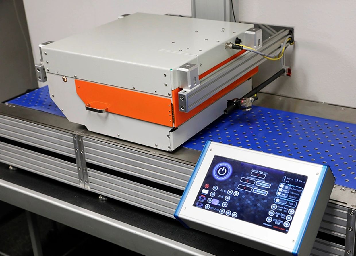 Daniel Dynamics Smart Base with Postmark AP-1170 printer retrofit.