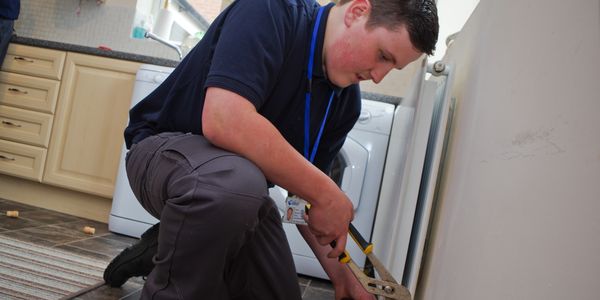 Operative working inside property