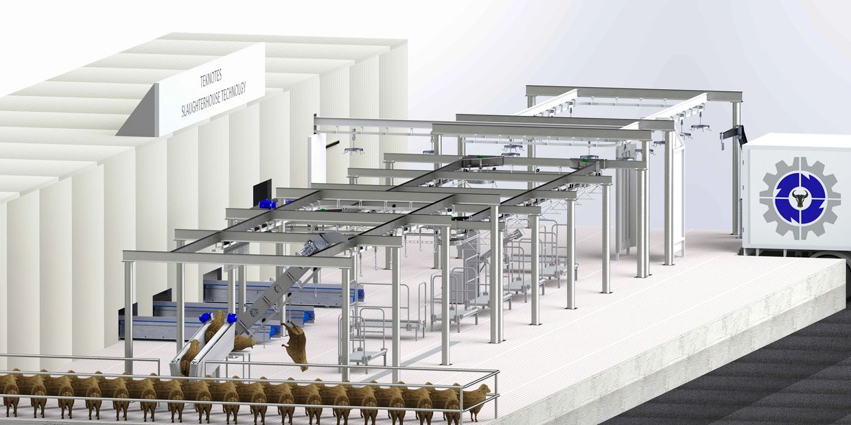 sheep slaughtering 
sheep line 
sheep cutting 
sheep processing 
sheep abattoir 
teknotes tasarım