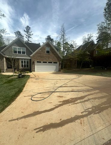 Drive way before results