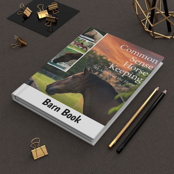 A journal to keep track of barn information
- Matte laminated cover 
- 150 lined pages
 5.75" x 8"