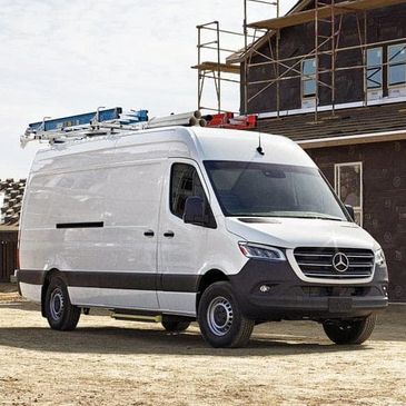 Mercedes-Benz Sprinter standard roof, high roof, 1500, 2500, 3500 Shelves
Partition
Ladder
Floors