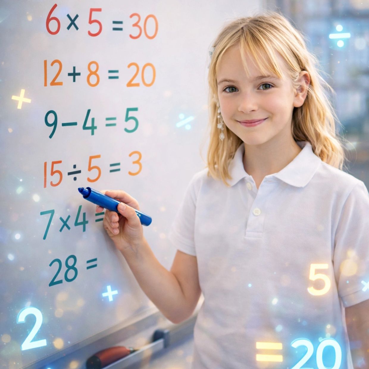 Mathematics is the secret language of the universe. Numbers help us count stars, measure distances,