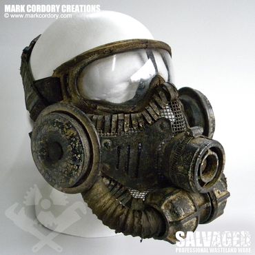 'Metro 2033' inspired mask created as a prize for an online competition.