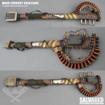 The 'Ragnashok'. A prop weapon commissioned for the computer game 'Wasteland 3'