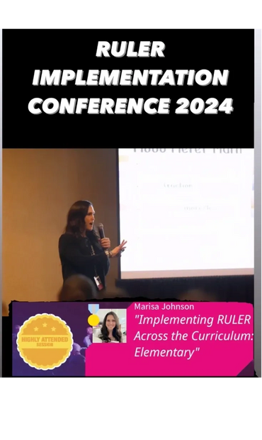 Professional development for educators to implement SEL at Yale's RULER Implementation Conference