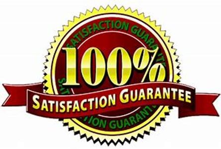 We guarantee our work and stand behind any repair.