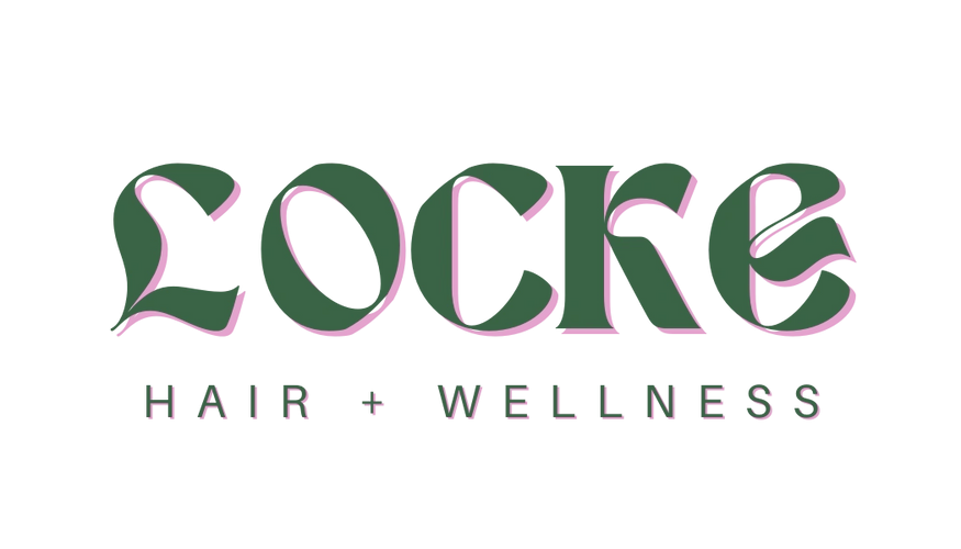 Locke Hair+Wellness logo 