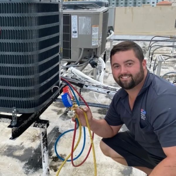 Owner, Jody,  of TemPros Air Conditioning in Miami Fl. AC repairs, AC installations, AC maintenance