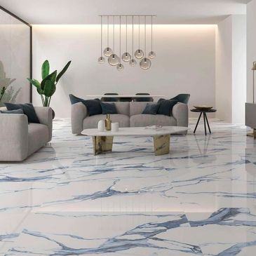 marble tile flooring