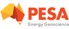 PESA logo with stylized map and tagline.