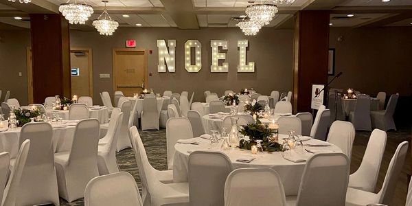 Winter Wonderland Christmas Party Event Design and Decor by Elite Events BC.