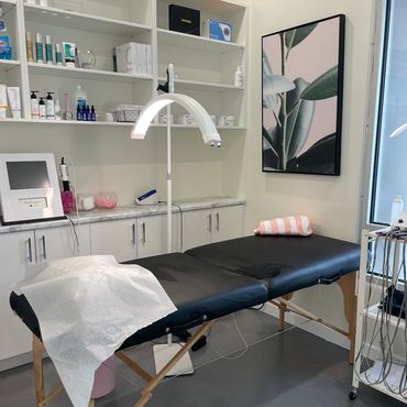 laser hair removal room design at the laser spa