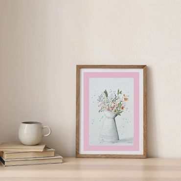 Creating Connections A3 Limited Edition Print in frame for illustration purposes