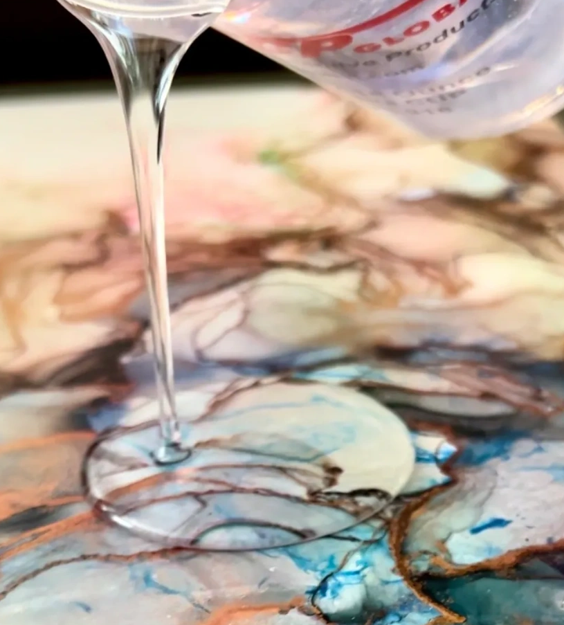 Resin Finish on Art can elevate home decor