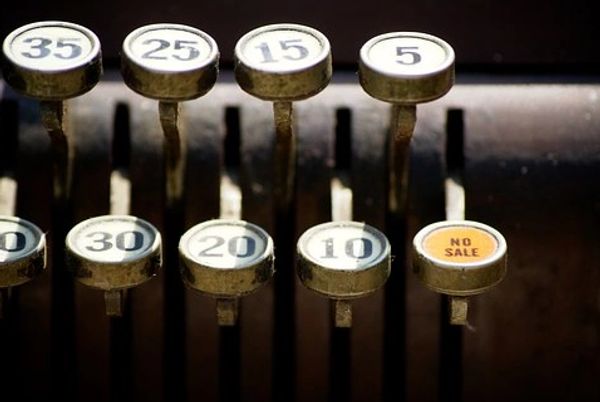 Use this button for your initial deposit, and later, for the balance due