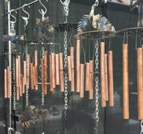 Click on the Find Out More  button to view our large variety of wind chimes.
