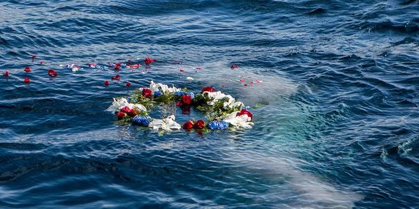 Burial at sea charter from San Pedro for ash scattering, ocean memorials, and celebration of life.