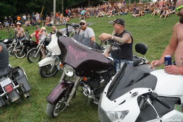 Good Friends at June Bug Boogie - Tennessee Motorcycle Rally
