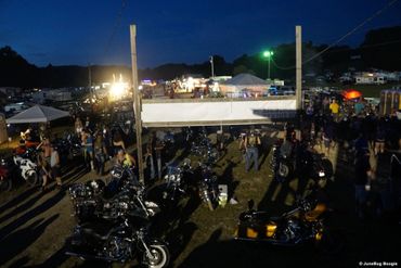 Night at June Bug Boogie - Tennessee Motorcycle Rally