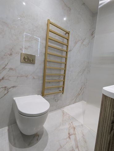 luxury modern marble bathroom